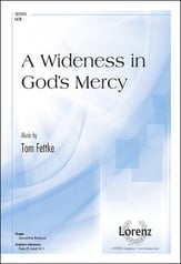 A Wideness in God's Mercy SATB choral sheet music cover